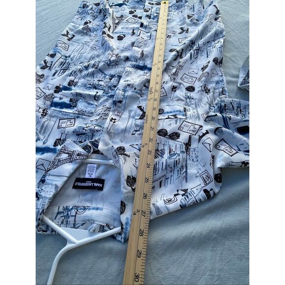 Karl Lagerfeld Paris size M “From Paris with Love” button up. - Picture 8 of 10